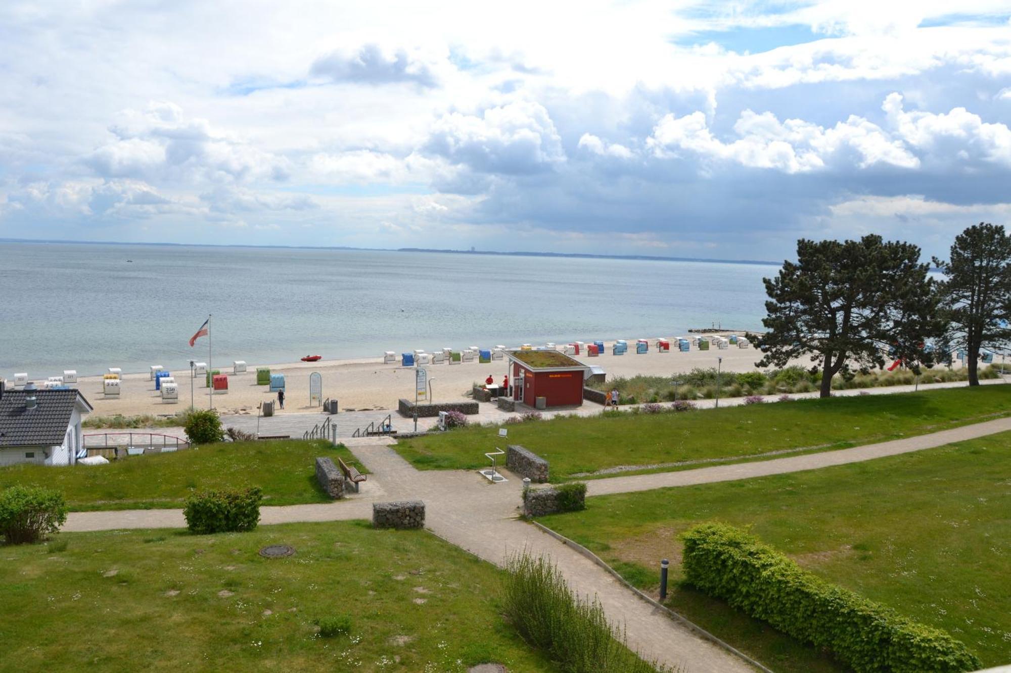 109 Traumblick, 1Reihe, Strandlage Sierksdorf Exteriör bild