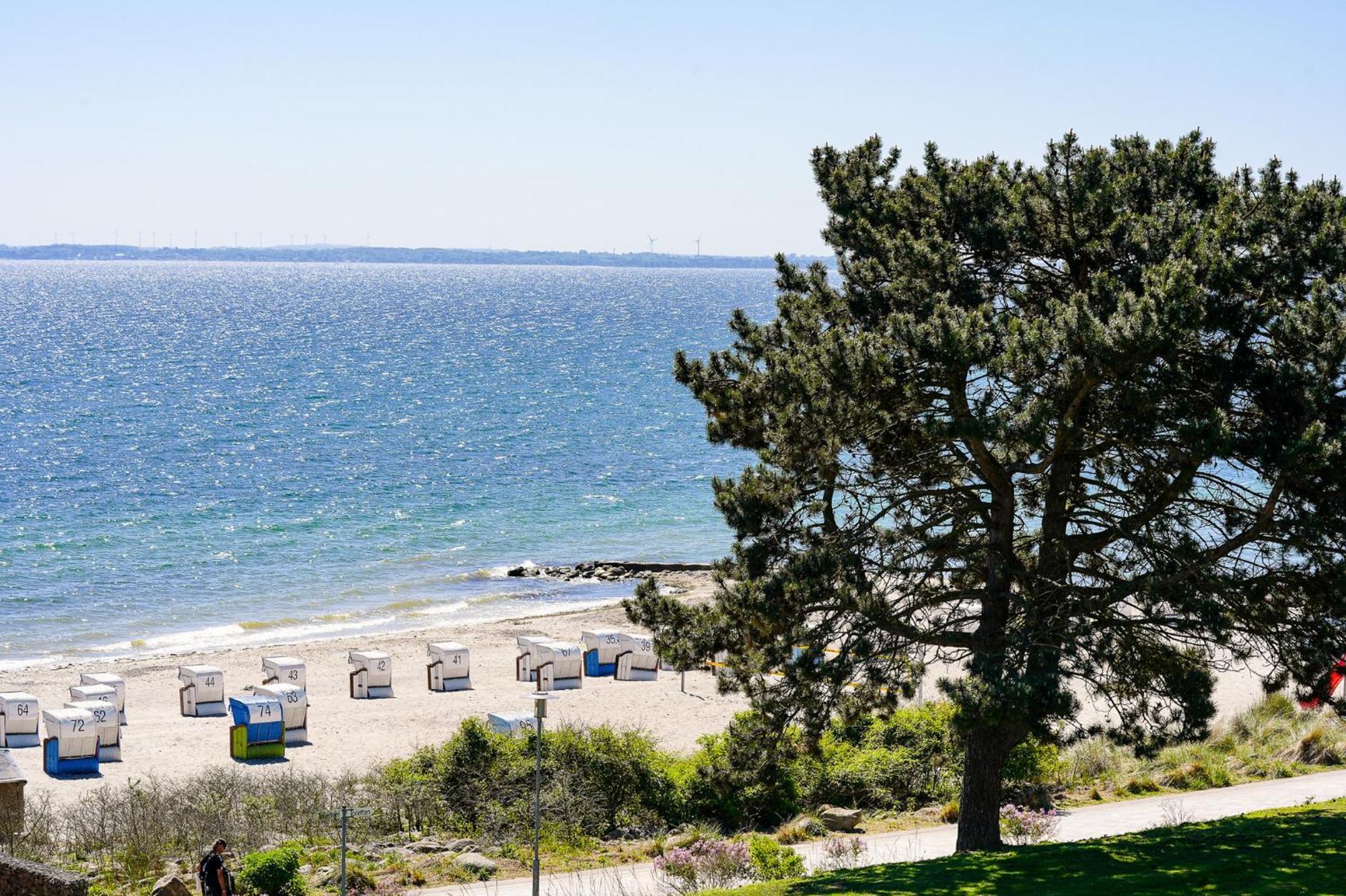 109 Traumblick, 1Reihe, Strandlage Sierksdorf Exteriör bild